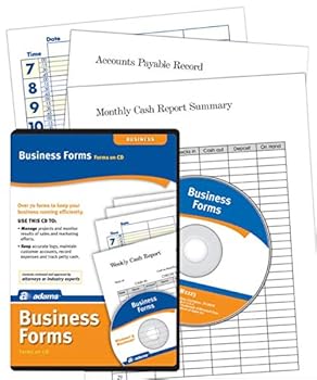 CD-ROM Business Forms CD Book