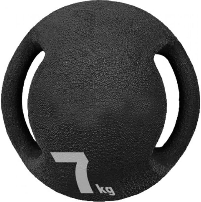 Carta Sport Medicine Ball Including Handles - 7KG (Black)