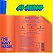 JB SKRUB - The Body Wash for Kids, Tween & Teen Boys with Foaming Action & Natural Citrus Scent - No Harsh Ingredients Boys Body Wash - Conquer Adolescent Funk with Confidence - 14 Oz.