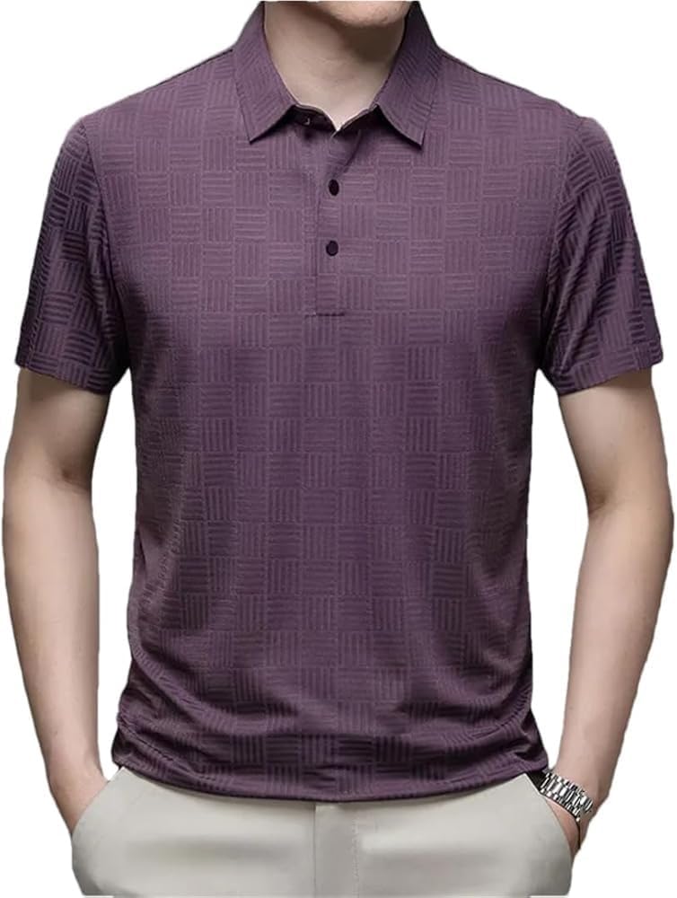 Moisture Wicking Athletic Golf Shirt Lightweight Short Sleeve Performance Polo Breathable Odor Resistant Sportswear Fit