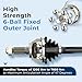 Bode-man Pair 2 Front CV Axle Assemblies for 2005-2010 Jeep Commander Grand Cherokee 4WD w/Limited Slip