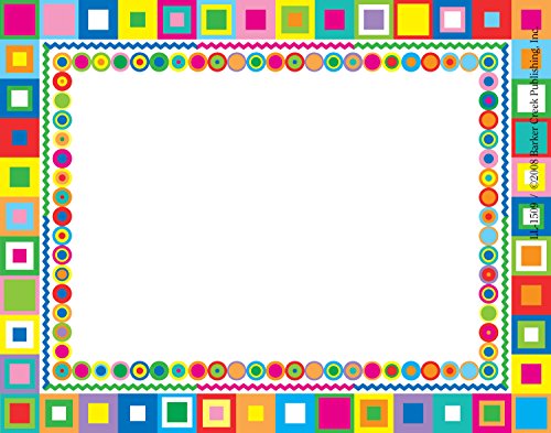 Barker Creek Name Badges & Self-Adhesive Labels, Retro, Multi-Purpose Name Tags, Gift Tags, Labels, and More! 3.5" x 2.75", 45 per Pkg (1509)
