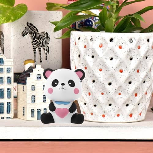 Hucha de panda creativa para obsequios entrañables de cumpleaños 8
