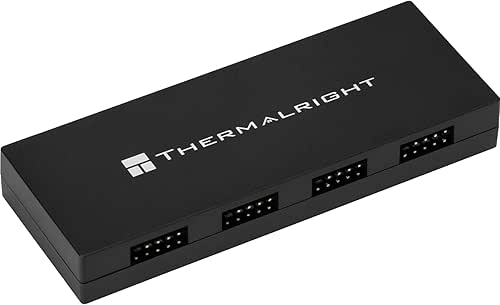 Thermalright Interal USB 2.0 Hub X5, SATA Powered, Magnetic Mount,