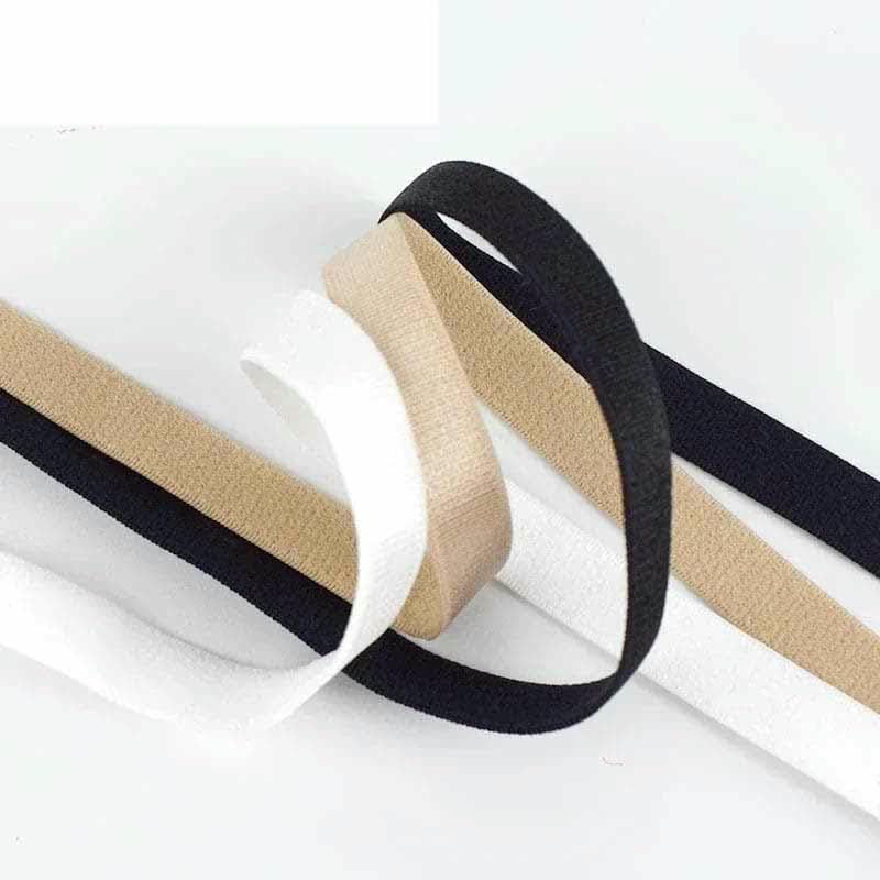 Elastyczna taśma nylonowa, Nylon Sewing Elastic Band 6-30mm 10/20/50M Multicolor For Underwear Bra Shoulder Strap DIY(Black01 30mm,20Meters)