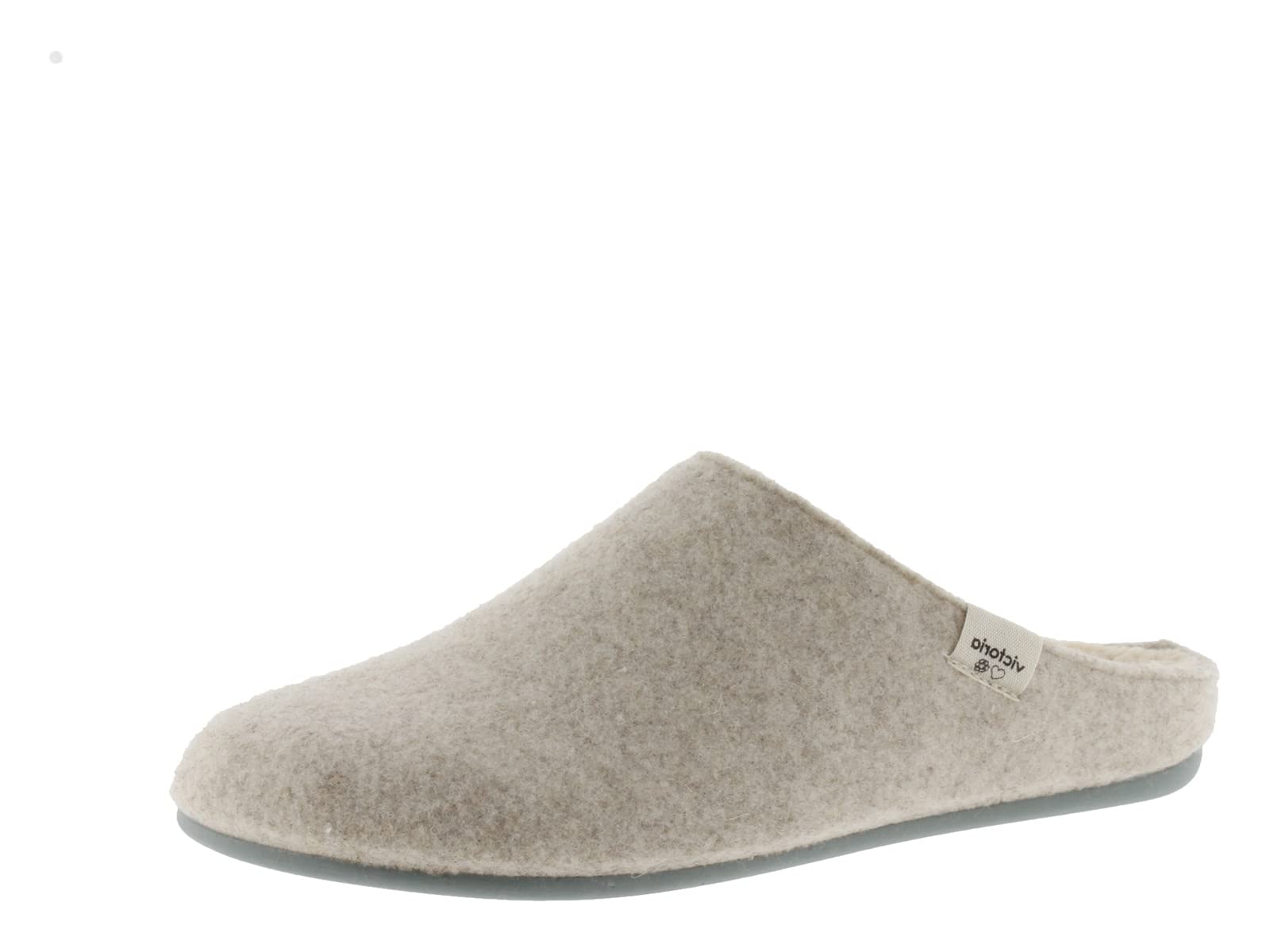 Victoria Women's Norte FIELTRO RECICLADO Slipper, Beige, 2 UK