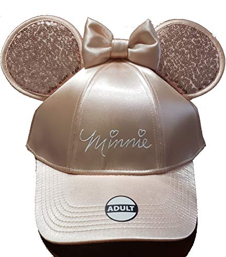 Disney Adult Minnie Rose Gold Ear Hat, Rose Gold Pink