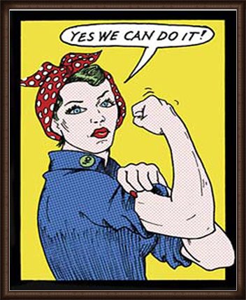 額装品/Yes We Can Do It!/ティー バズ/ポスター/インテリア Amazon.co.jp: ポスター ティー バズ Yes We Can Do It! 額装品