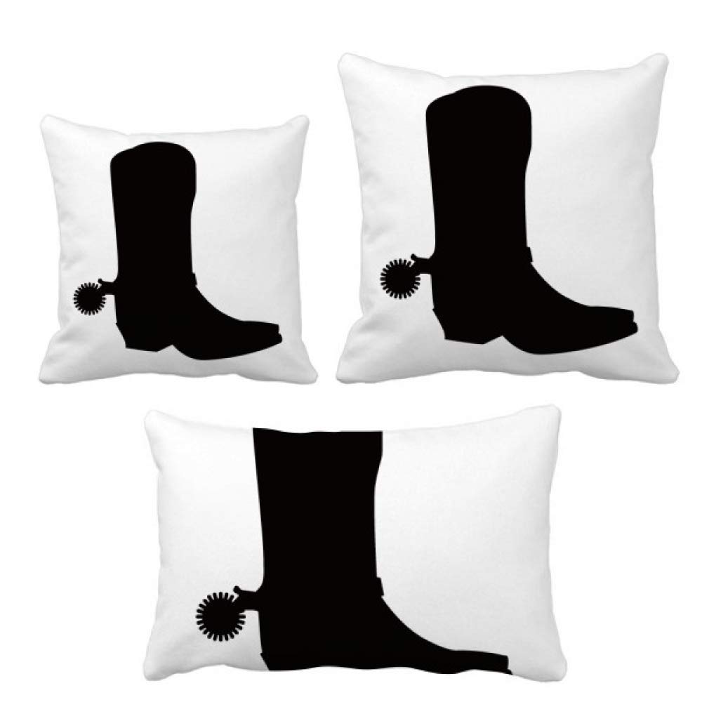 Housse de coussin silhouette femme noir en tissu pour décoration de salon chic