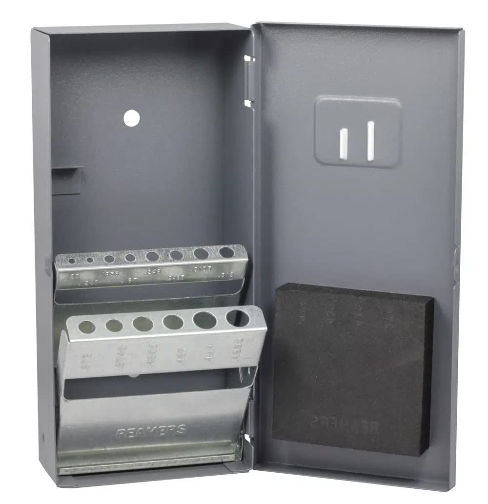 Drill America Dowel Pin Reamer Index/Case, .123 to .4995 (14 Sizes), 12200