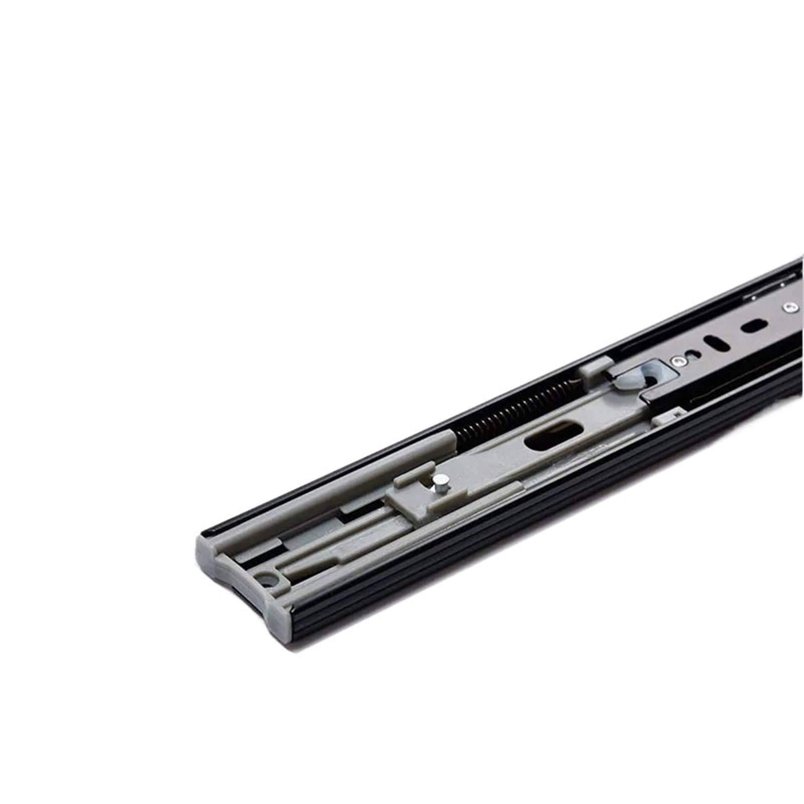 Guías for cajones de extensión completa, 1 par, 8, 10, 12, 14, 16, 18, 20 pulgadas, capacidad carga 100 lb, rieles rodamiento bolas montaje lateral, vestidor gabinete para armarios(400mm)