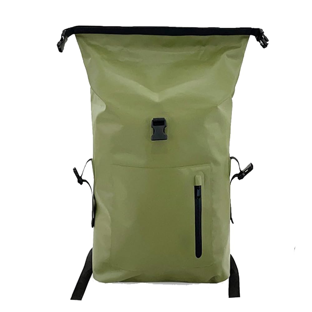 Romneys Rucksack H2Overpack - Robuster und wasserdichter Outdoor-Rucksack aus LKW-Plane | Ideal zum Wandern | 25 l Fassungsvermögen
