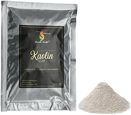 Aromakrafts® 400g Premium Grade Pure Kaolin Clay Pack of 2 (200g each)