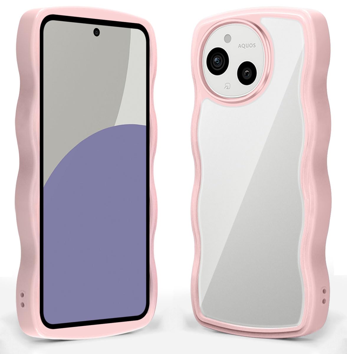 Amazon.co.jp: AQUOS sense9 / AQUOS sense10 ケース クリア 耐衝撃