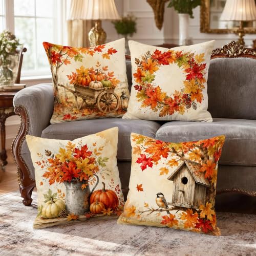 Housse de coussin en velours doux 55x55 cm chic et rustique pour canapé - 3