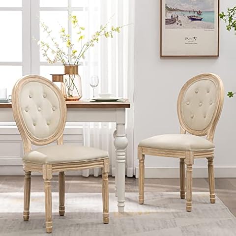 Küchenstühle 2er Set Barock Esszimmer Stuhl Esszimmermöbel Louis Polsterstühle Esszimmerstühle Cover