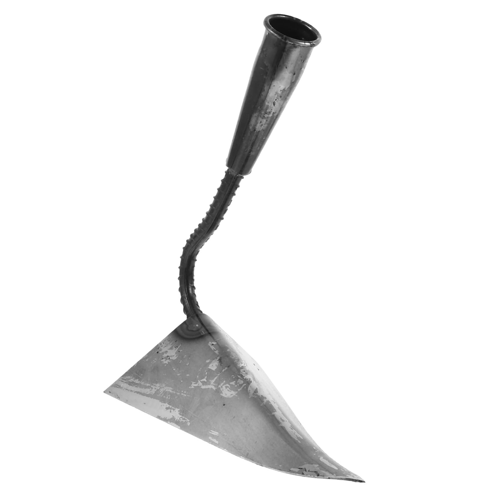 Kisangel Attrezzo da Giardinaggio in Acciaio Inox, Strumento per Piantagione e Scavo, Nero, Multiuso, Resistente alla Deformazione, per e Prati, per Appassionati di Giardinaggio