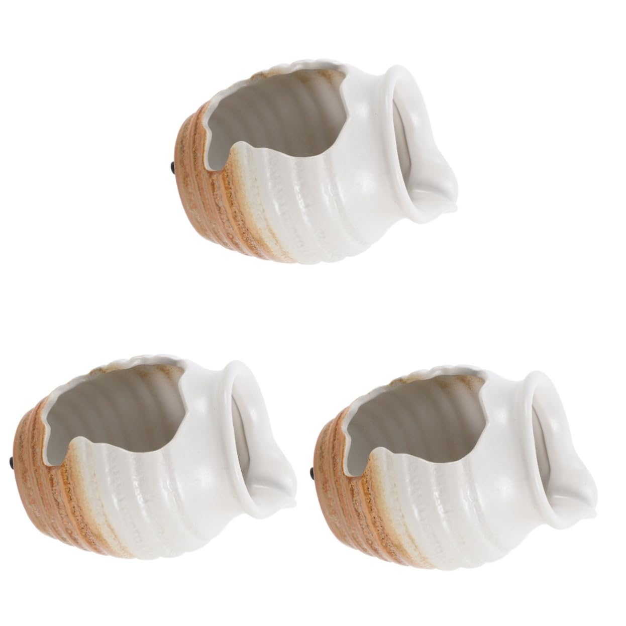 BESPORTBLE 3pezzi Fontana Decorativa Ceramica con Giara per Acquari Dispenser per Interni Ed Esterni per Parchi e Accessorio per Acquario e Zen