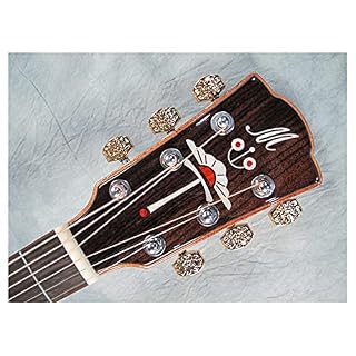 YYYSHOPP 41″ GC de Toute Guitare Acoustique en Bois Massif, Guitare débutant de Guitare Acoustique de Niveau de Performance Guitare (Size : 41 inches) - Les Beatles, Paul McCartney, John Lennon, RIngo Starr, George Harrison YYYSHOPP 41" GC de Toute Guitare Acoustique en Bois Massif, Guitare débutant de Guitare Acoustique de Niveau de Performance Guitare (Size : 41 inches) – Image 2