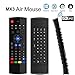 Favormates Air Remote Mouse MX3 Pro,2.4G Backlit Kodi Remote Control,Mini Wireless Keyboard & Infrared Remote Control Learning, Best for Android Smart Tv Box HTPC IPTV PC Pad Xbox Raspberry pi 3