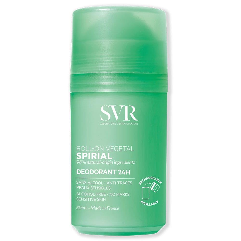 Svr Spirial Végétal Roll-On Deodorant, 24 Hours, 50 ml
