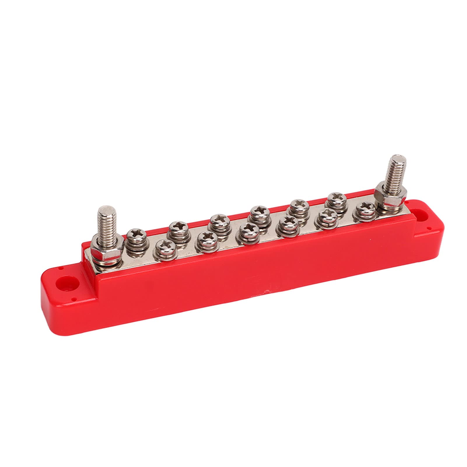 Bloc De Distribution D Alimentation 14 Voies Tension 300 V AC 48 V DC Courant 150 A Haute Conductivite en Laiton pour Systemes Electriques Camping Car Yacht Bateau