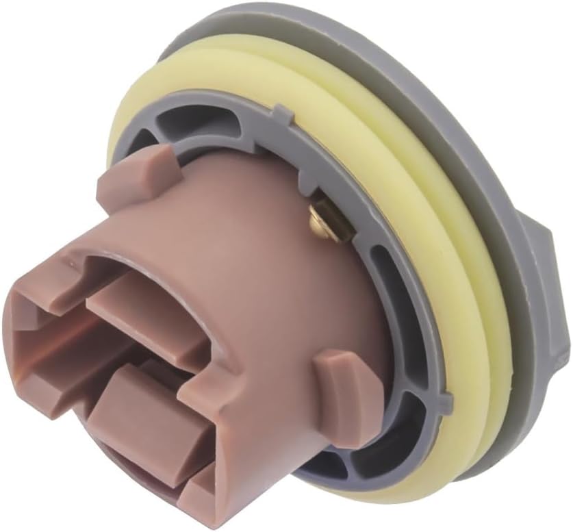 KarParts360 For Jeep Liberty 2005 2006 2007 Turn Signal Light Socket | 1 Female Connector | 1 Connector | 1 1/2 Inches Housing Length | Replacement For 55157302AA