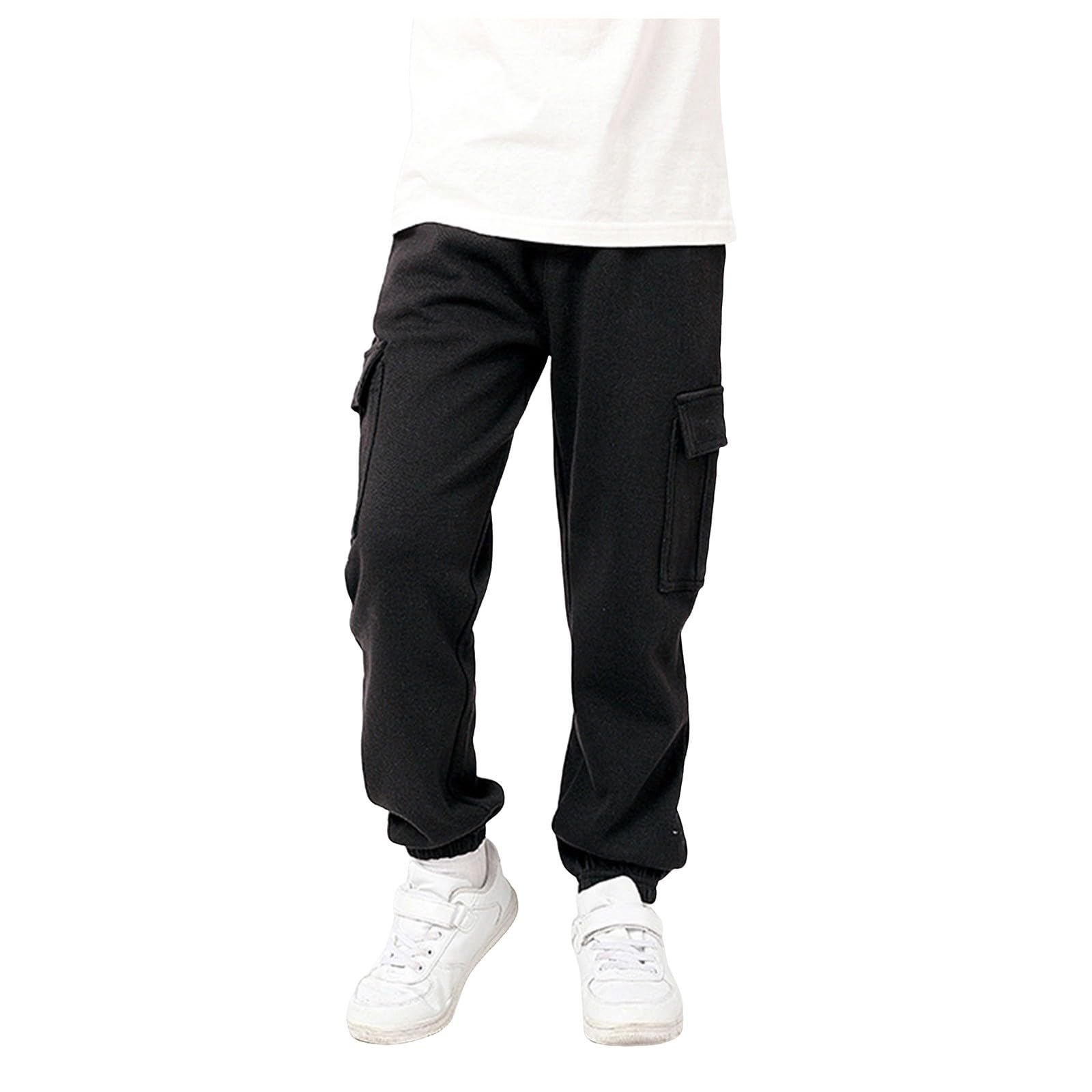 Tracksuit Pants for Boys Sport Sweatpants High Waist Training Pants Fitness Gym Casual Y2k Comfortable Streetwear Pants for Children