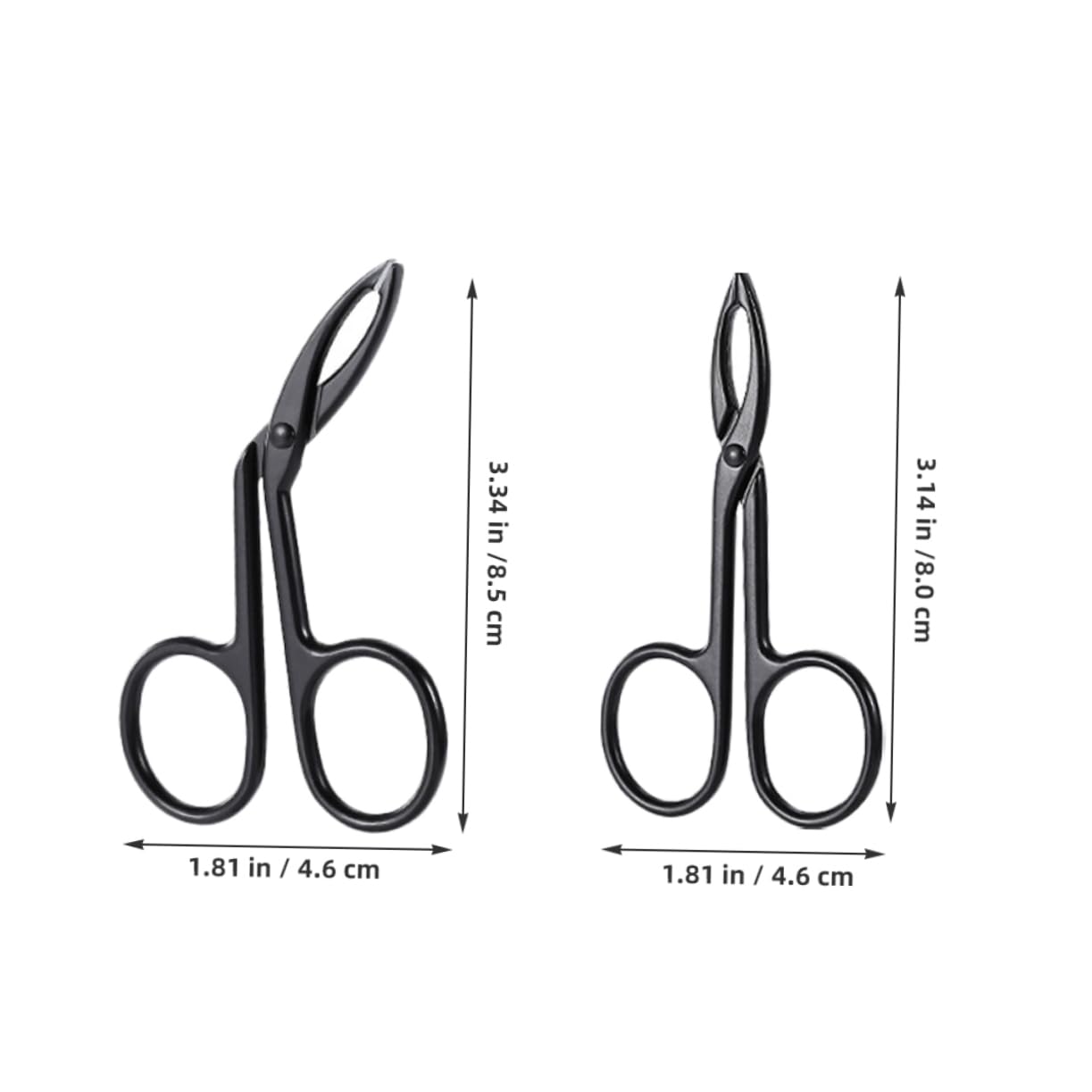 BESTYASH 4 Set Pinze Per Sopracciglia Pinzette Attrezzo Sopracciglio Pinzetta Trimmer Per Sopracciglia Da Donna Per Donne Facciale Strumenti Per Sopracciglia Acciaio Inossidabile 4 Pezzi*4