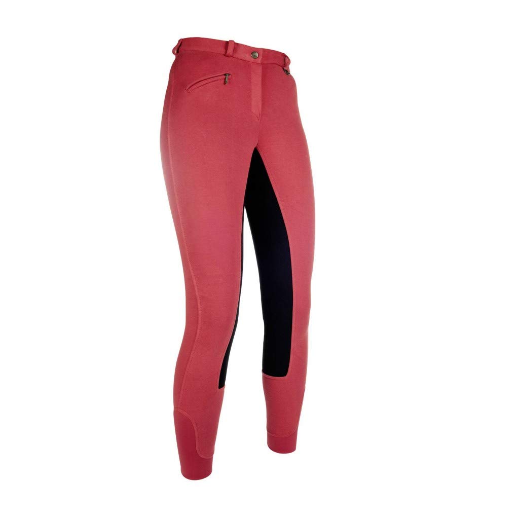 HKM - Reithose -Basic Belmtex Grip Easy- 3/4 Besatz6969, Pantaloni Unisex - Adulto