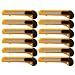 MotoProducts 12 Yellow Retractable Utility Knife Wholesale 6 inch Manual Lock Box Cutter Snap Off Blade