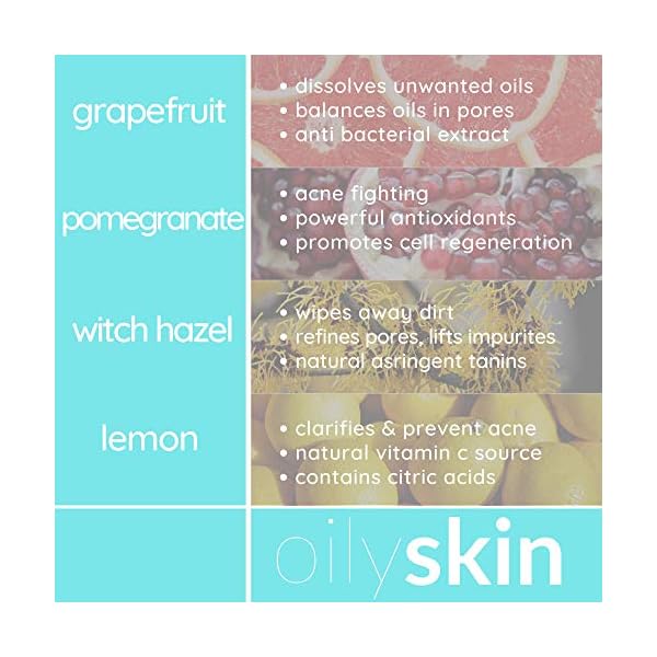 Oily-Skin-Control-Toner-for-Face-by-Natural-Outcome-Skincare-Alcohol-Free-Witch-Hazel-Facial-Toner-Astringent-with-Grapefruit-Pomegranate-Hydrating-Aloe-Vera-8-oz Natural Outcome Oily Skin Face Toner | Purifying Astringent Facial Toner | Naturally Keeps Skin Matte & Shine Free | Minimizes Appearance of Pores While Keeping Skin Hydrated with Aloe Vera | 8 oz