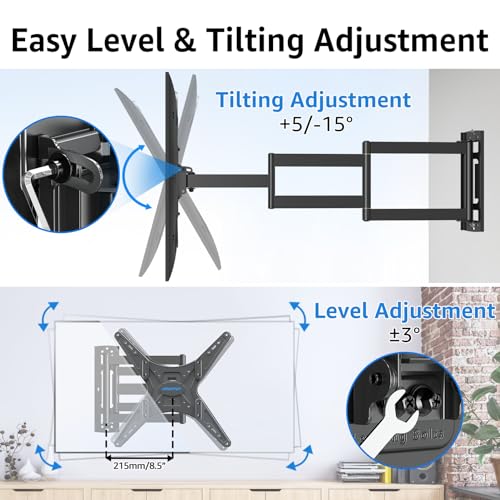 Mountup MU0057 Corner Tv Wall Mount 30 Inch Long Arm Tv Mount thumb #5