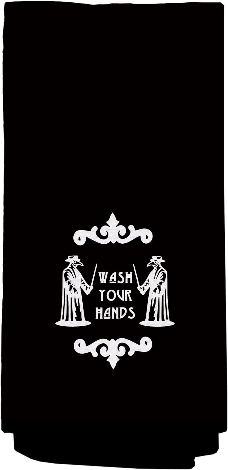 6 Pcs Halloween Kitchen Towels The Undead Gothic Art Dish