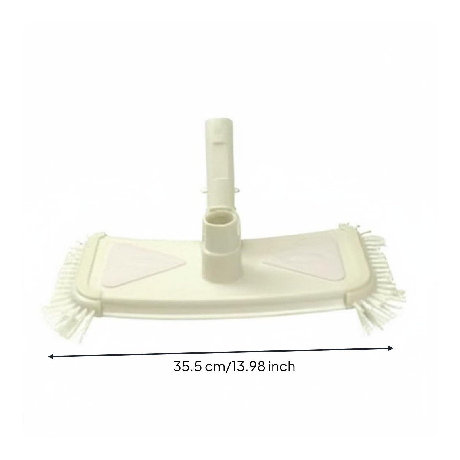 Colcolo Tête d'Aspirateur de Piscine Aspirateur Brosse Nettoyage Fond Large pour Couvrir Plus de Surface Matériau PA et, Tête D Aspirateur De Luxe pour Revêtement en Vinyle