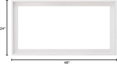 Miniatura 6 de Paquete combinado marco flotante + lienzo estirado en pulgadas para pintar, marco de 1-38 pulgadas + lienzo en blanco de 34 pulgadas 12 oz imprimado