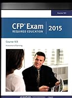 CFP Exam Required Education, Course 103 Investment Planning 1475429398 Book Cover