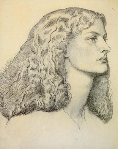 De Célèbres Tableaux Affiche Mur Art Impression Toile Rossetti Portrait 60x90cm