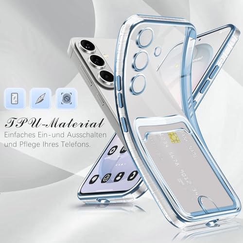 Coque Samsung S26 Plus bleu flash, l'accessoire idéal de vos sorties