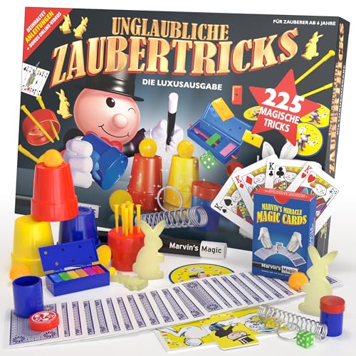 Marvin's Magic - Kinderzauberset - 225 verblüffende Zaubertricks für...