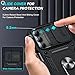 LeYi Compatible for Samsung Galaxy A15-5G Phone Case: Galaxy A15 5G Screen Protector Scratch Resistant [2 Packs] with A15 Case, Heavy Duty Shockproof para Basic Android Galaxy Phone Case A 15, Black