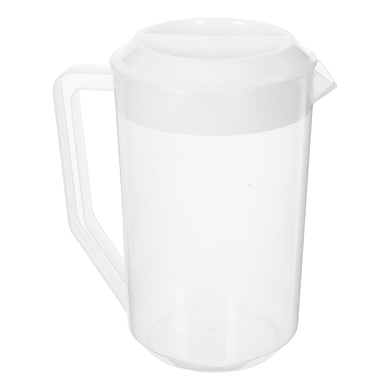 Jarra grande de 4000ml BESTYASH translúcida con escala para preparar bebidas de verano