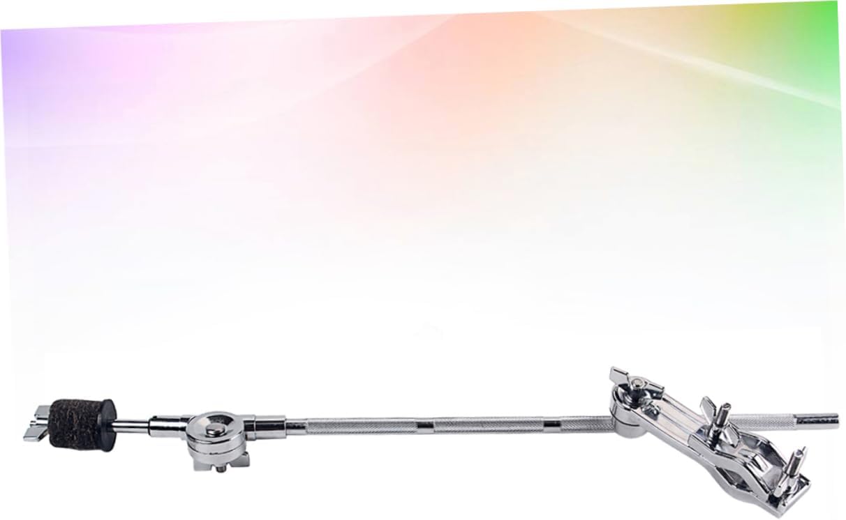 Drum Clamps Extension Holder for Percussion Instruments Silver Drum Accessory Clip Durable Replacement Clamp for Drums and Cymbals Heavy Duty Mounting