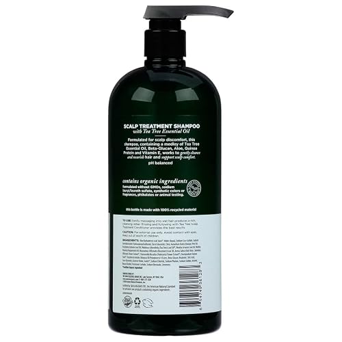 Avalon Organics Scalp Treatment Shampoo, Tea Tree, 32 Oz #TOP1