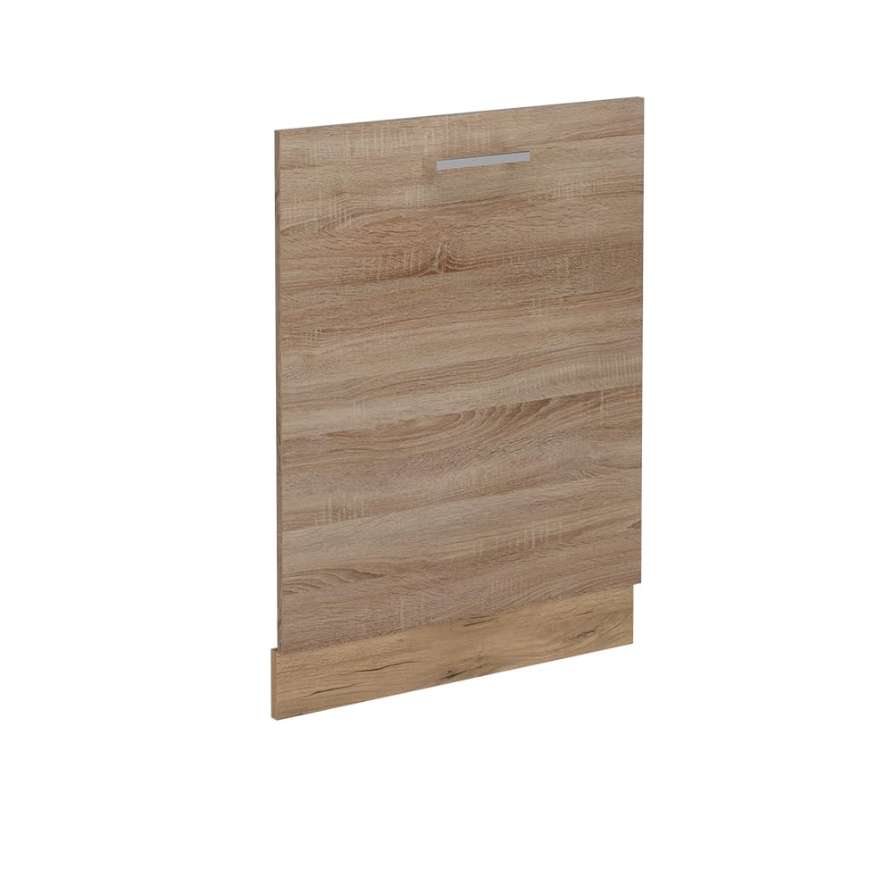 Vicco Geschirrspülblende R-Line, Sonoma, 60 cm ohne Arbeitsplatte, zur freien Kombination innerhalb modularer Küchensysteme