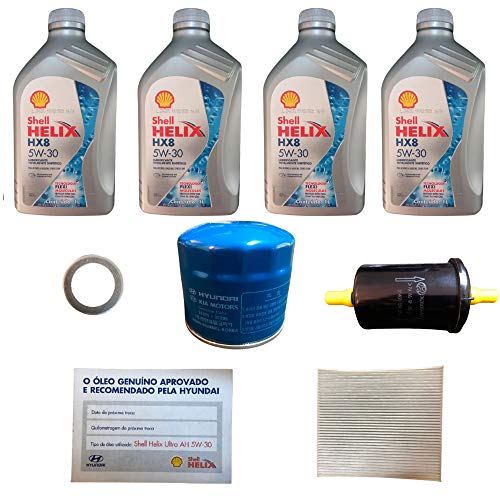 Kit Revisão 20.000 Km Hyundai Hb20 Hb20s Hb20x 1.6 Original