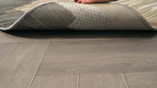 Tapete rugshop geométrico texturizado 2x7 pies gris miniatura 7