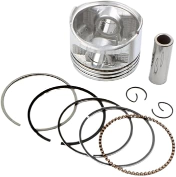 Piston Kit 57mm 15mm Compatible With Scooter Zip125 Lx125 Et4 Lxv4 S 125cc 4 Stroke Engine