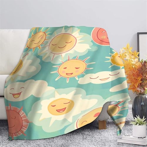 Couverture en flanelle fleurs 3D pour canapé lit douillette de 100x130cm