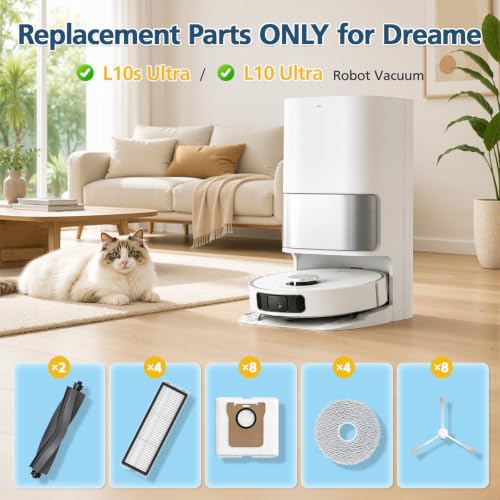 Image of Replacement Accessories for Dreame L10s Ultra / L10 Ultra Robot Vacuum